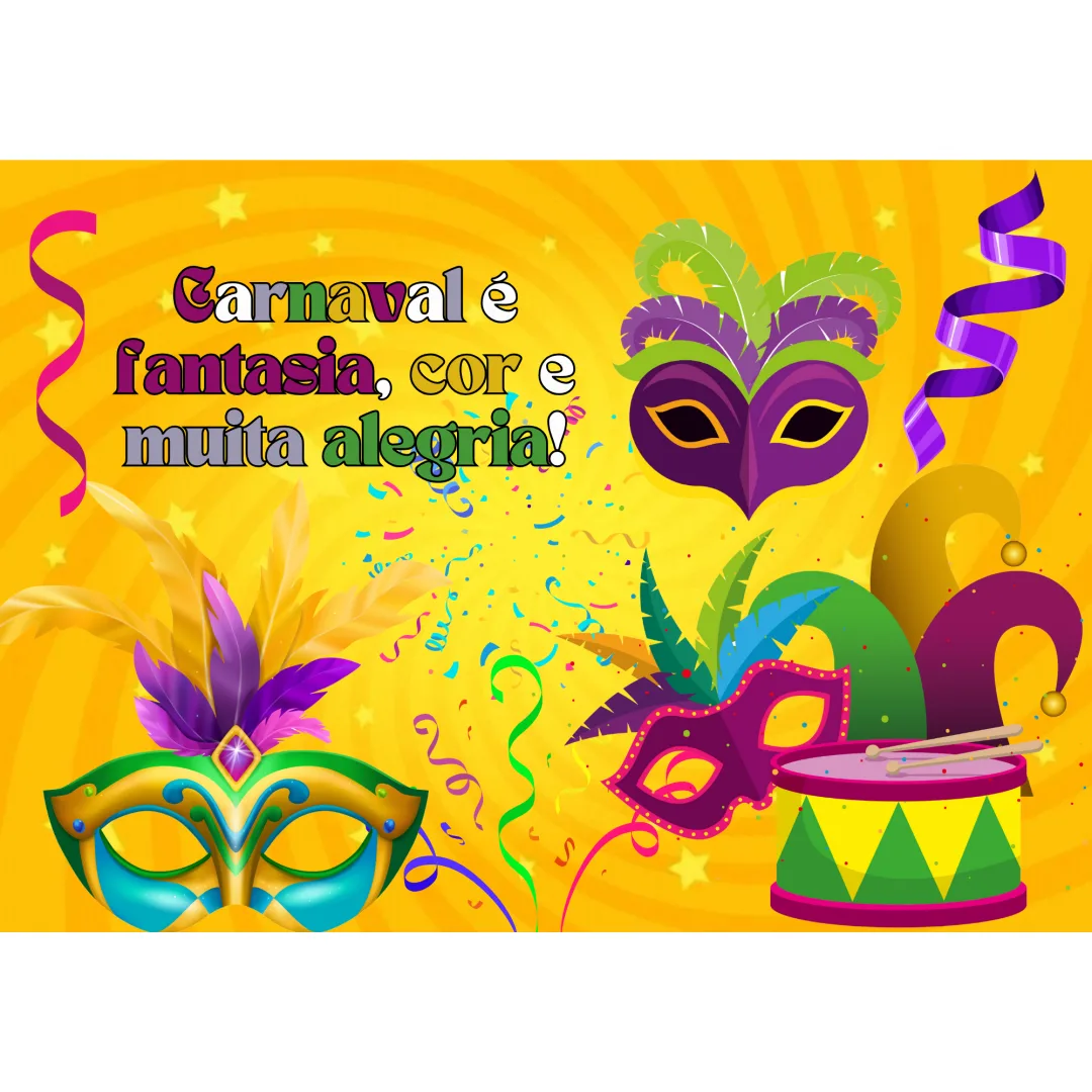 PAINEL/DECORAÇÃO: CARNAVAL