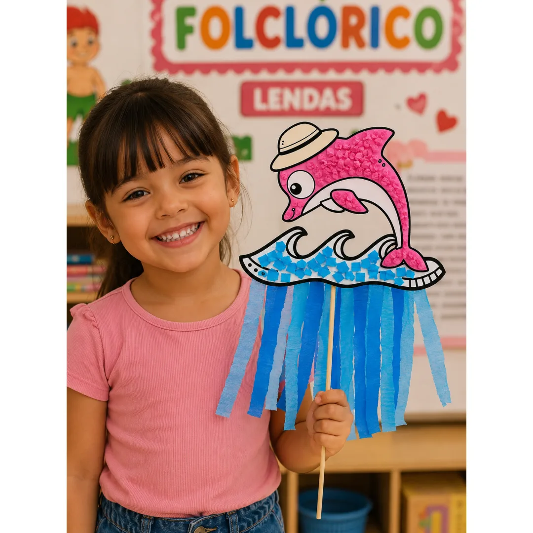 Palitoche boto cor-de-rosa
