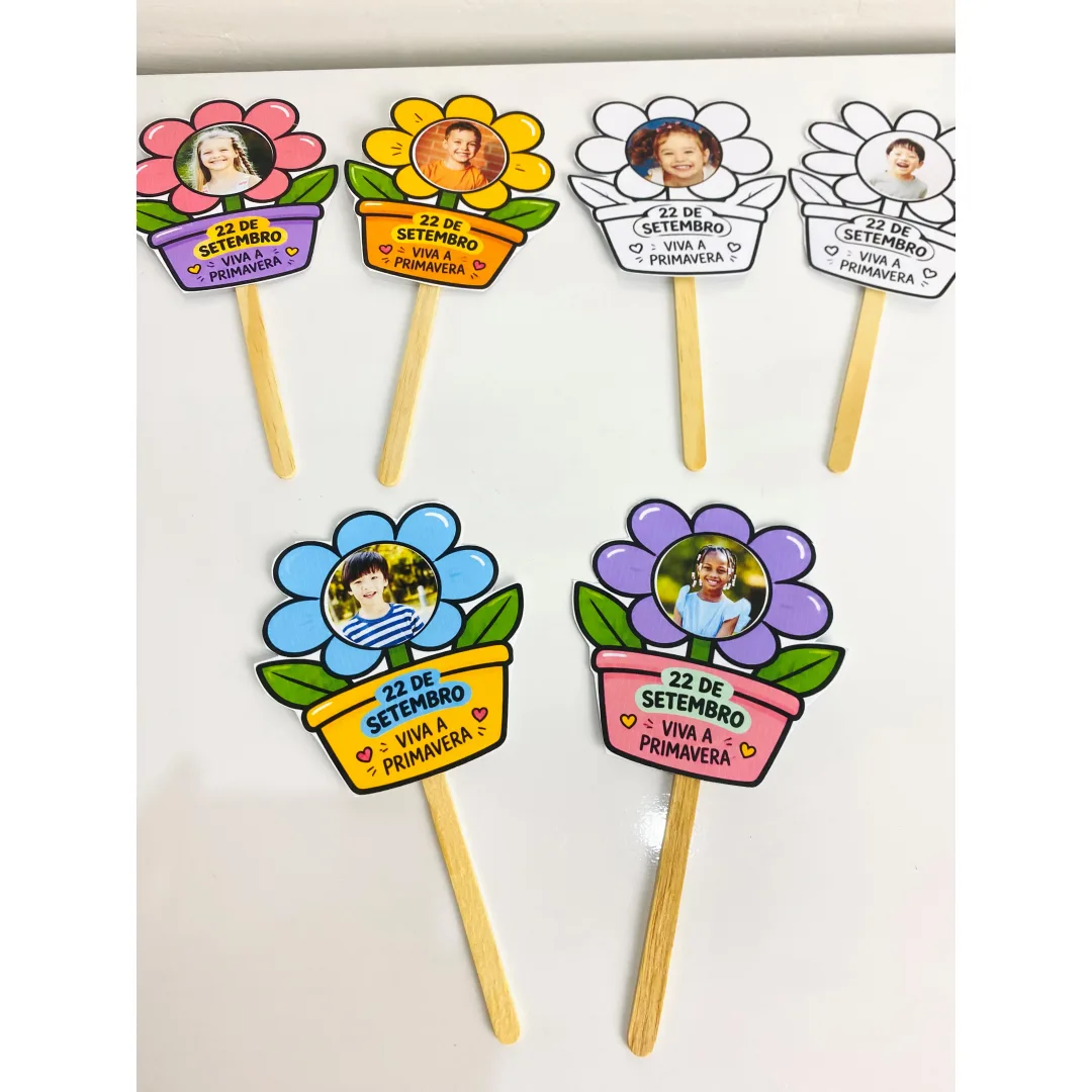 Palitoche Dia da Primavera em PDF - Educação Infantil