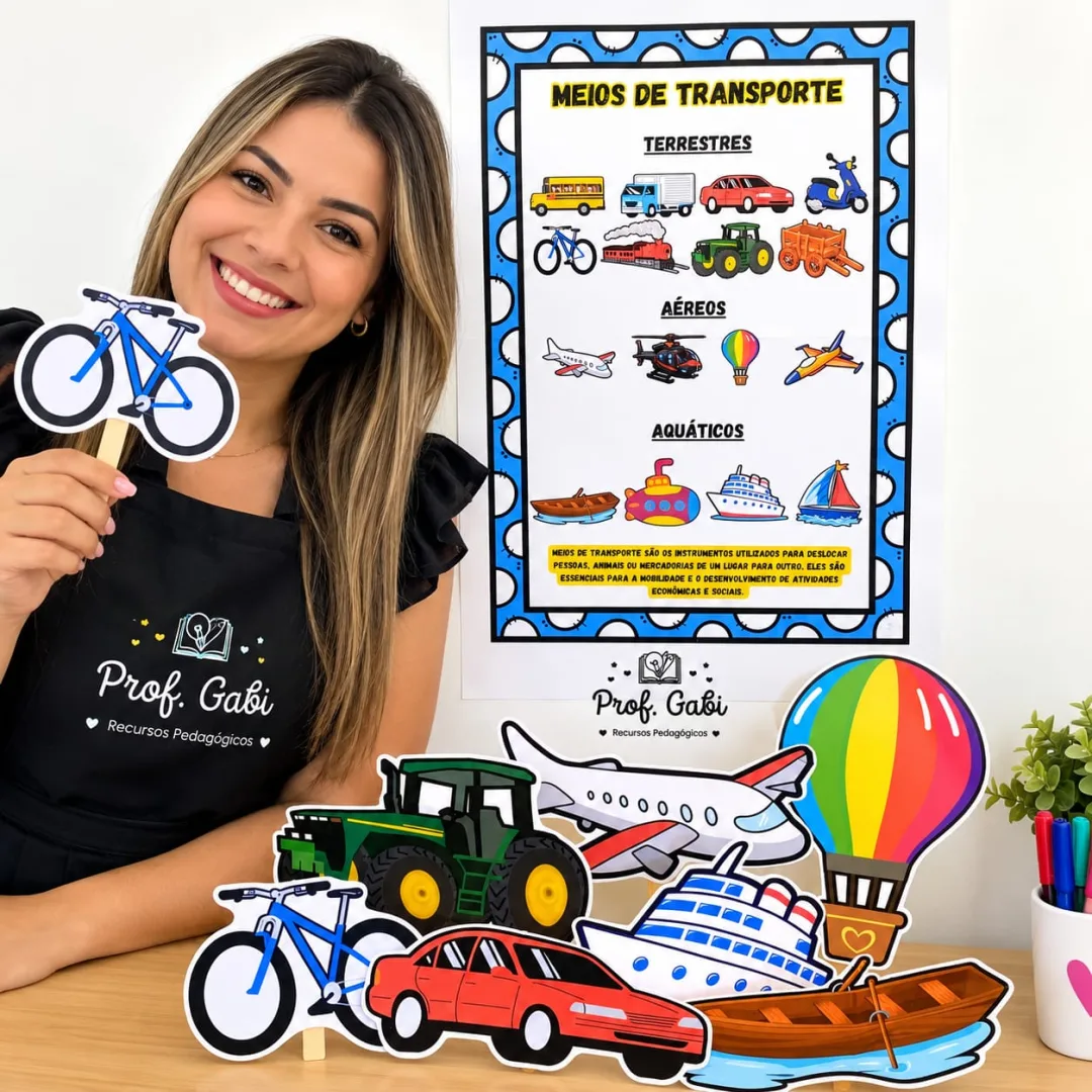 Palitoches Meios de Transporte em PDF
