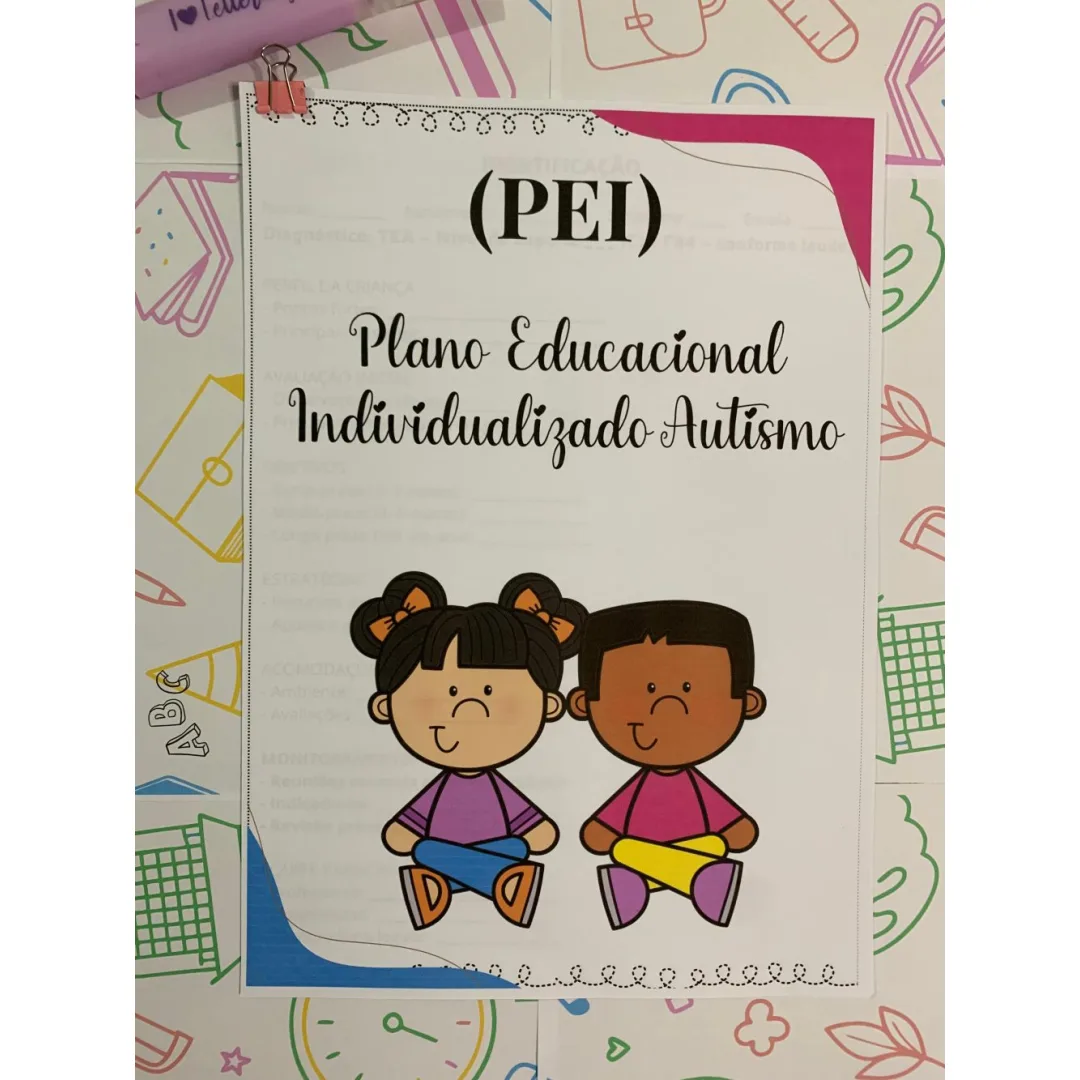 Pei Autismo — Pronto para Imprimir