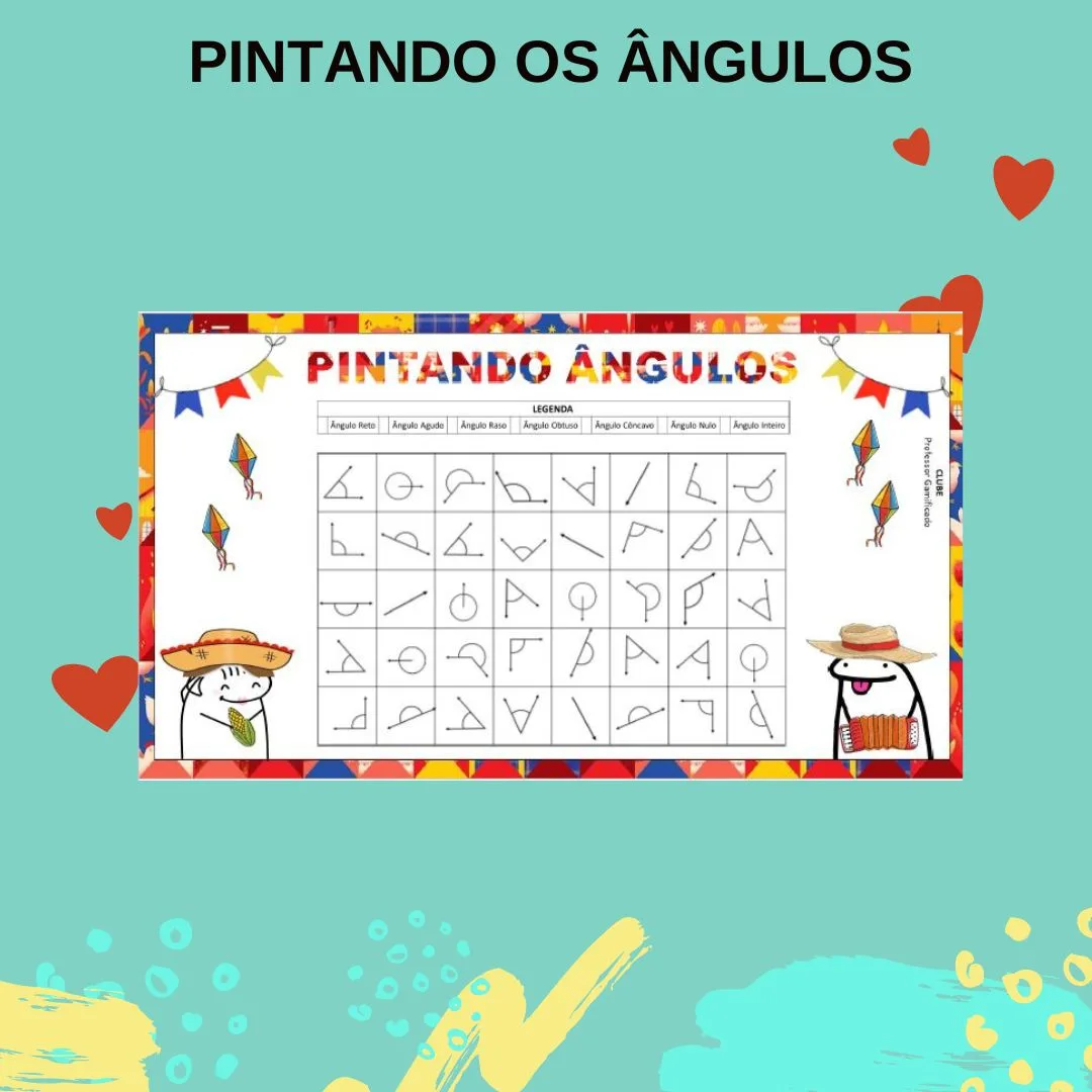 PINTANDO OS ÂNGULOS TEMÁTICO: FESTA JUNINA