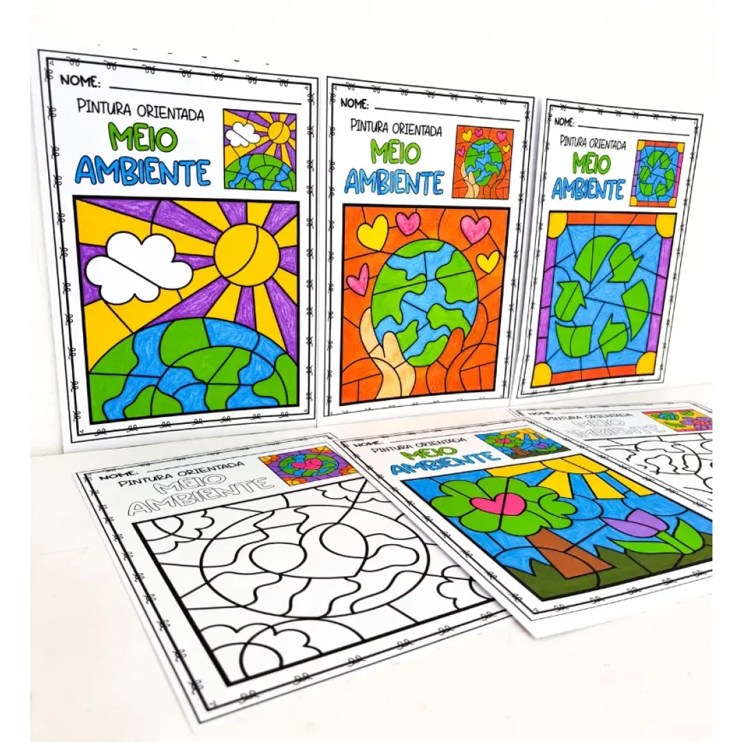 Pintura Orientada - Meio Ambiente