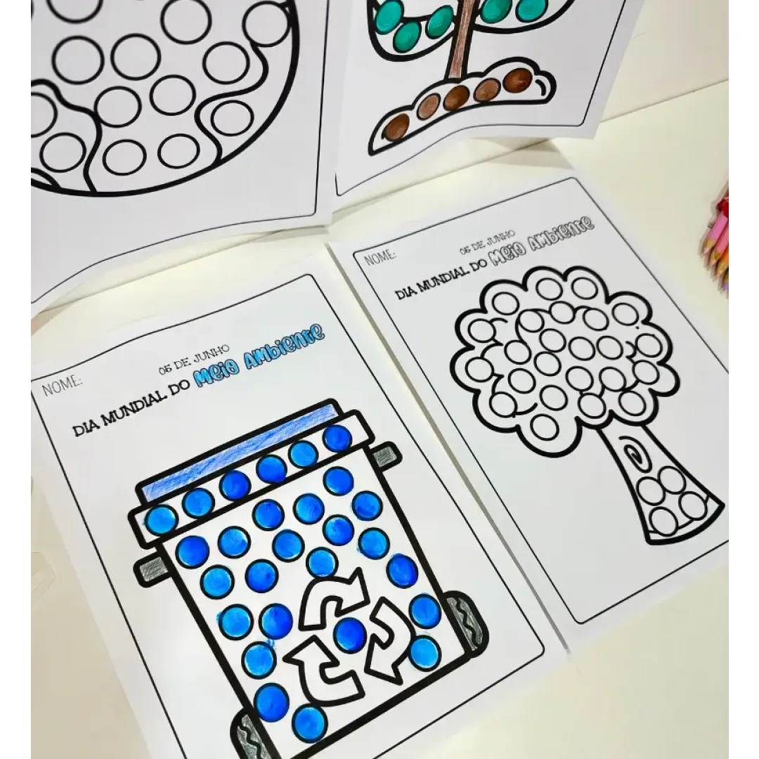 Pintura Sensorial - Meio Ambiente