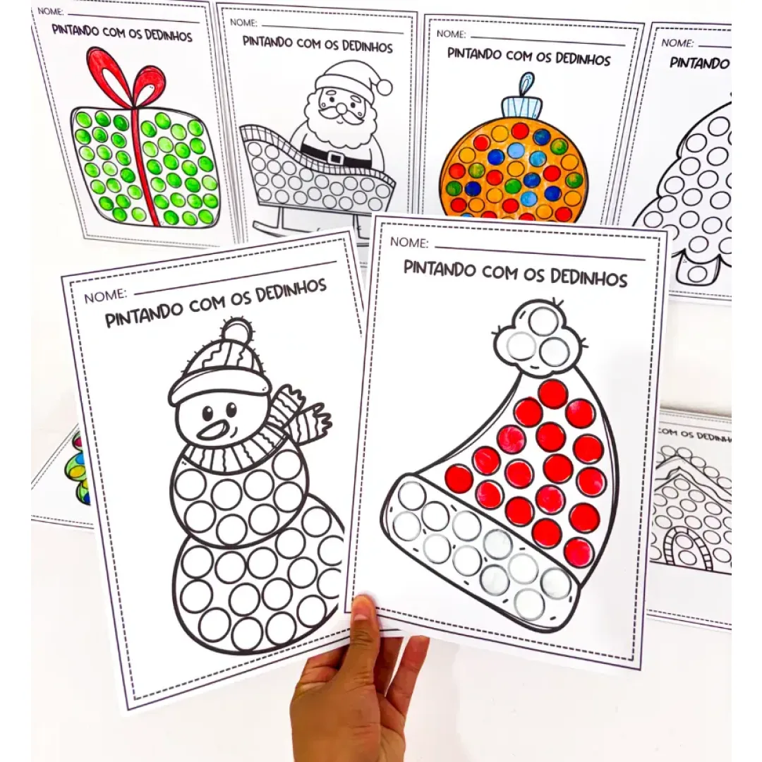 Pintura Sensorial - Natal