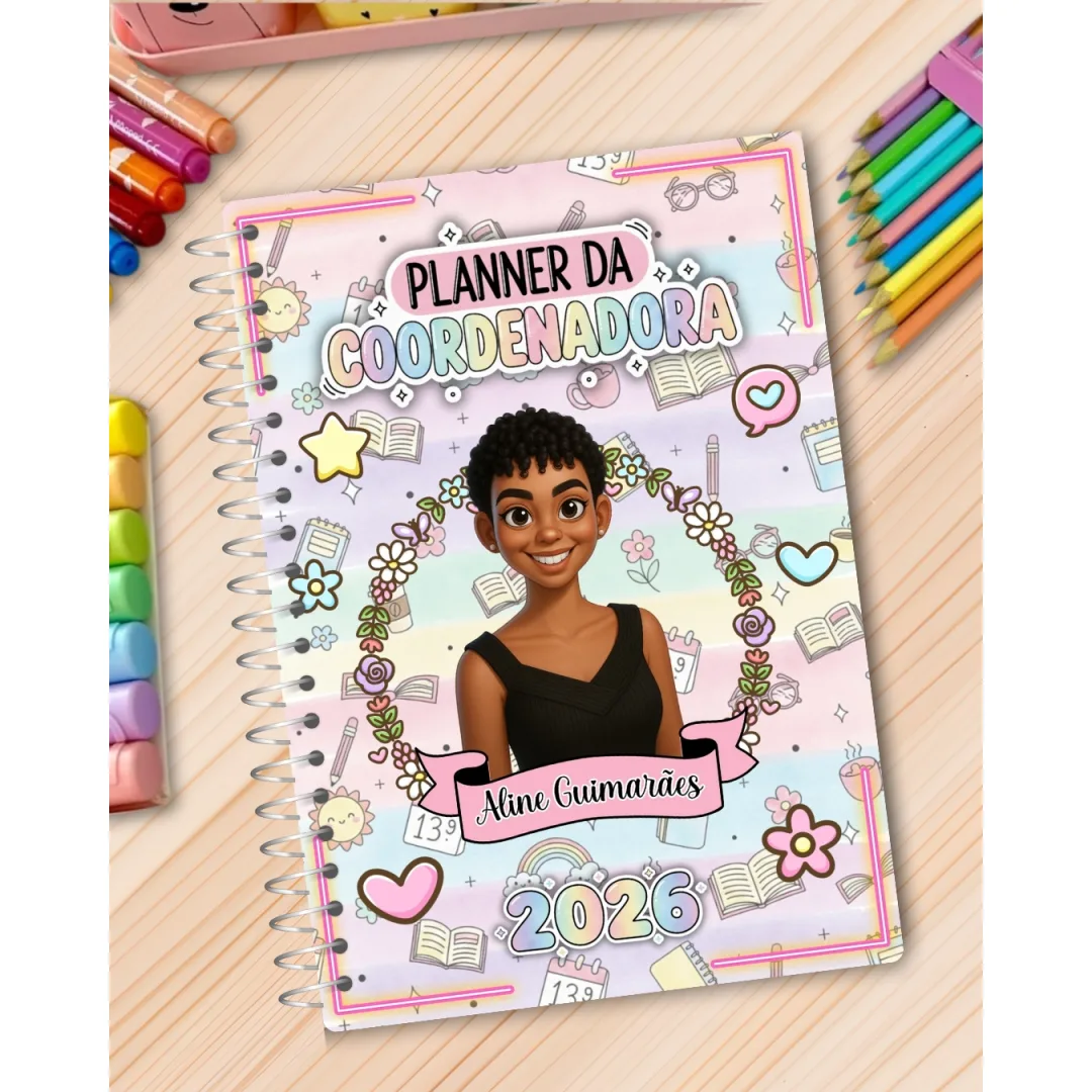 PLANNER / CADERNO DA COORDENADORA 2026