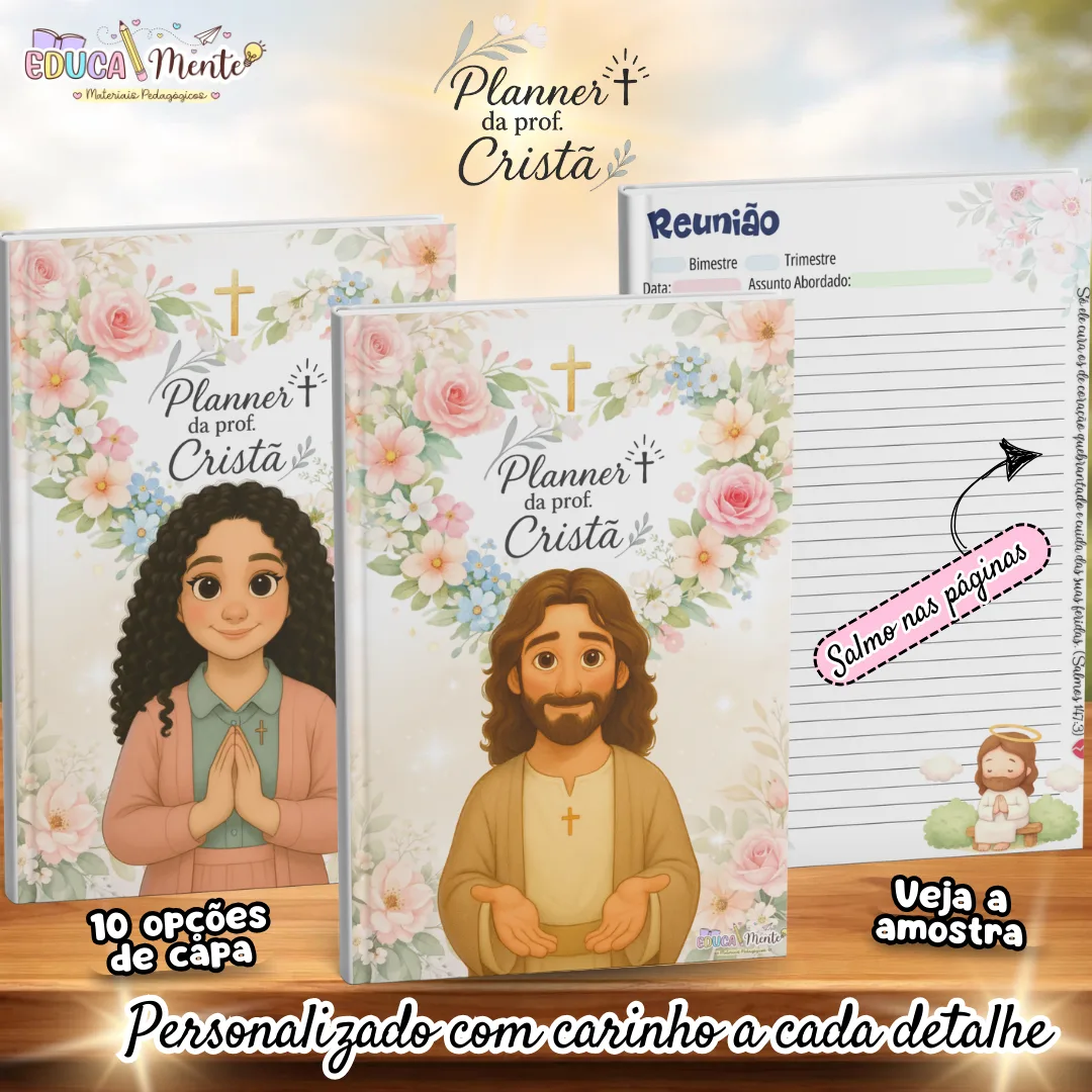 🌸 PLANNER DA PROF CRISTÃ💕