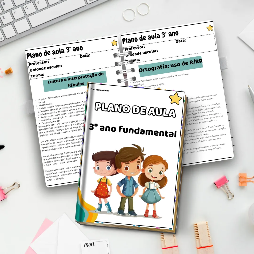 PLANO DE AULA: 3º ANO - EFAI