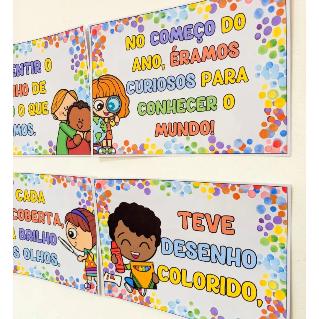 Plaquinhas Aula da Saudade
