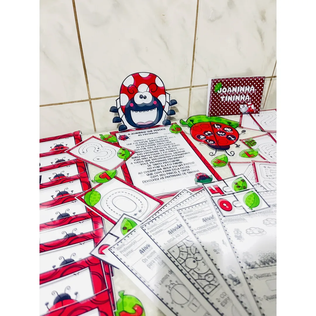 PLR A Joaninha que Perdeu as Pintinhas para Revenda — Arquivo Editável