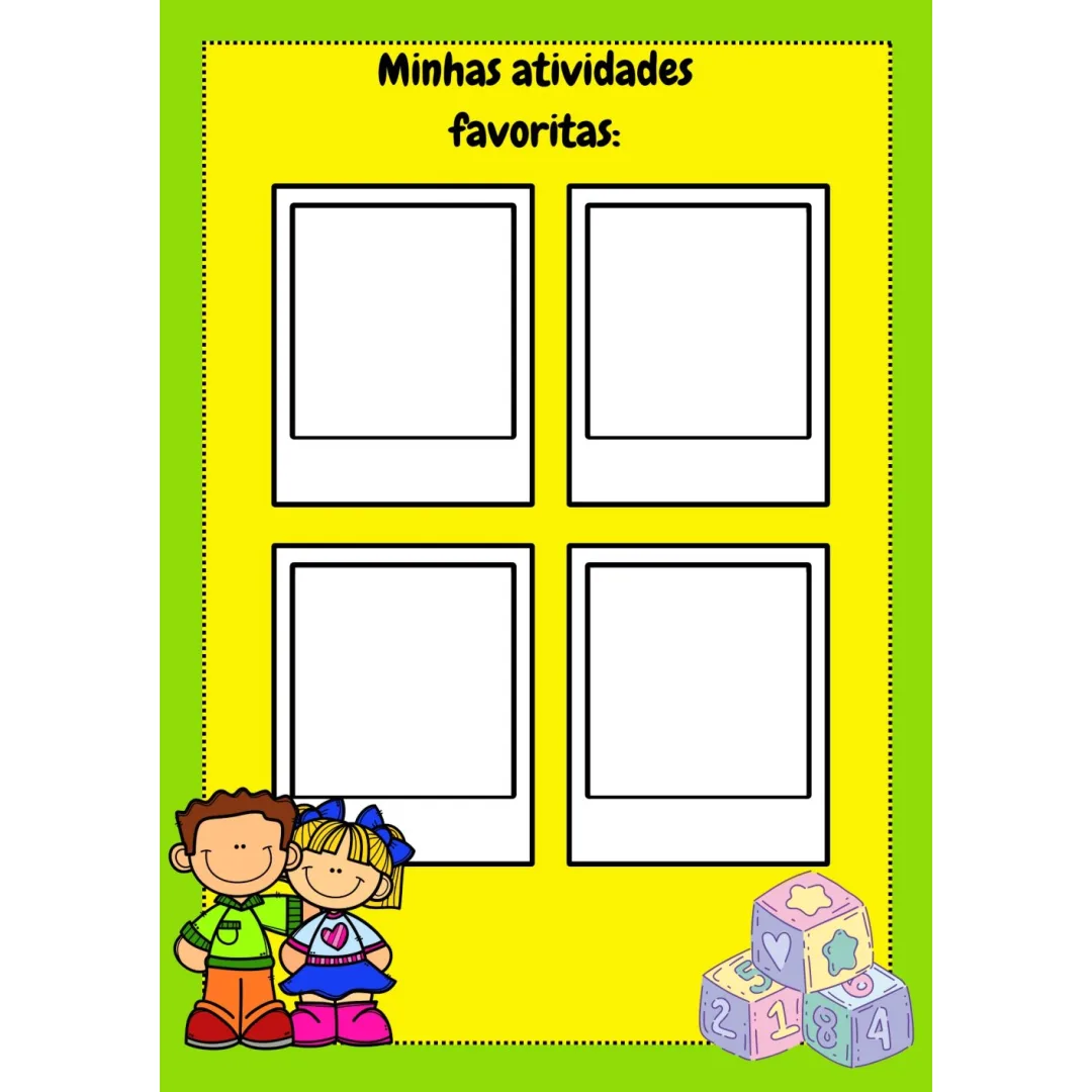 Portfólio Colorido — Pronto para Imprimir