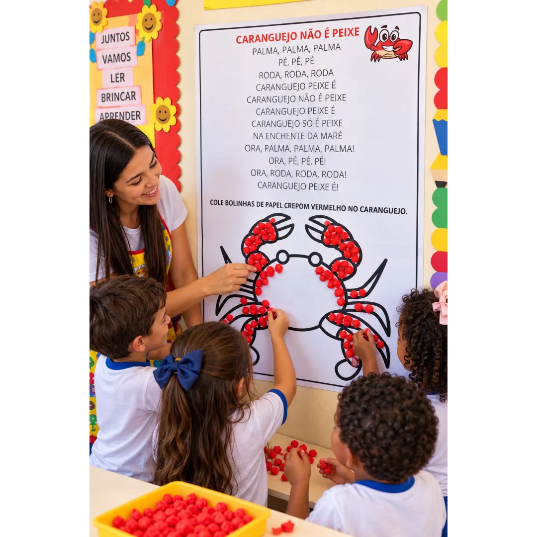 Pôster Musical - Educação Infantil - PDF com 9 Atividades