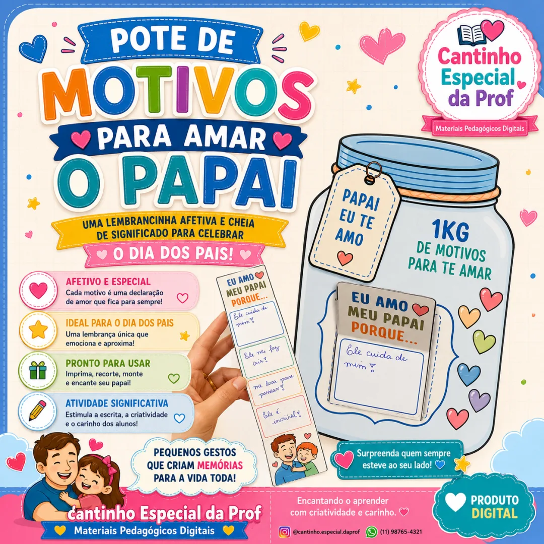 💙👨‍👧 POTE DE MOTIVOS PARA AMAR O PAPAI 👨‍👧💙