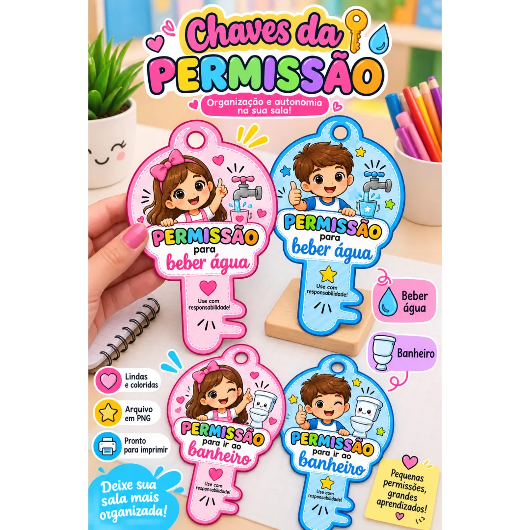 CHAVES DA PERMISSÃO – BANHEIRO E ÁGUA - PDF
