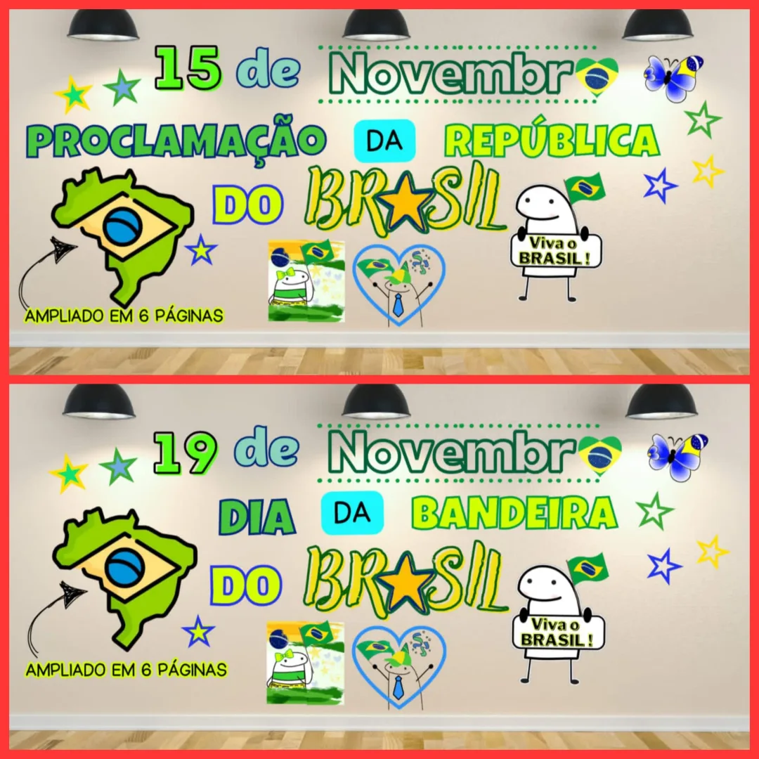 PROCLAMAÇÃO DA REPÚBLICA E DIA DA BANDEIRA FLORKS
