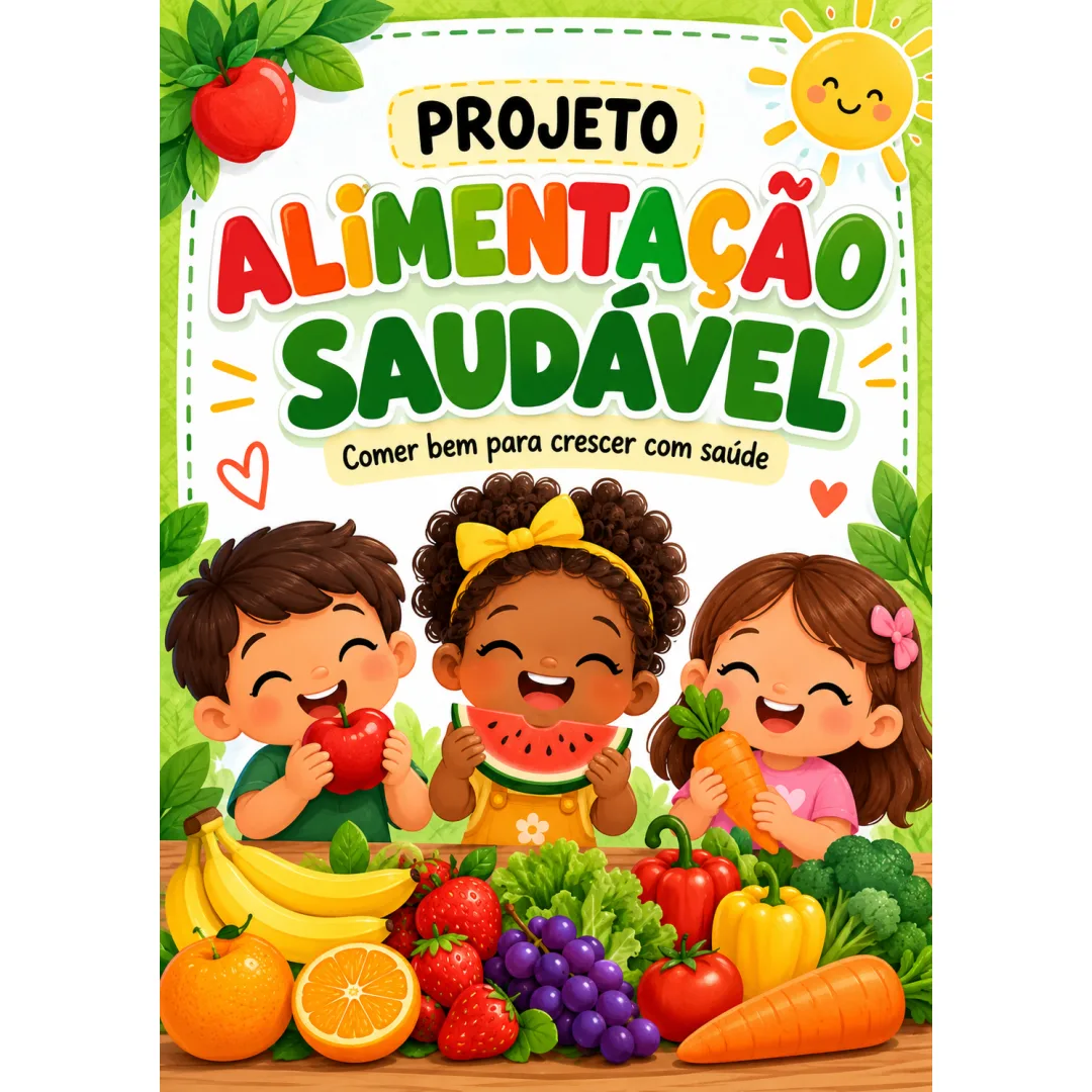 Projeto Alimentação saudável Educação Infantil 