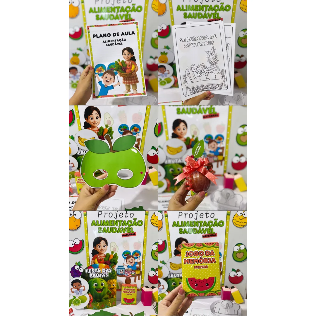 Projeto Alimentação Saudável - Educação Infantil - PDF