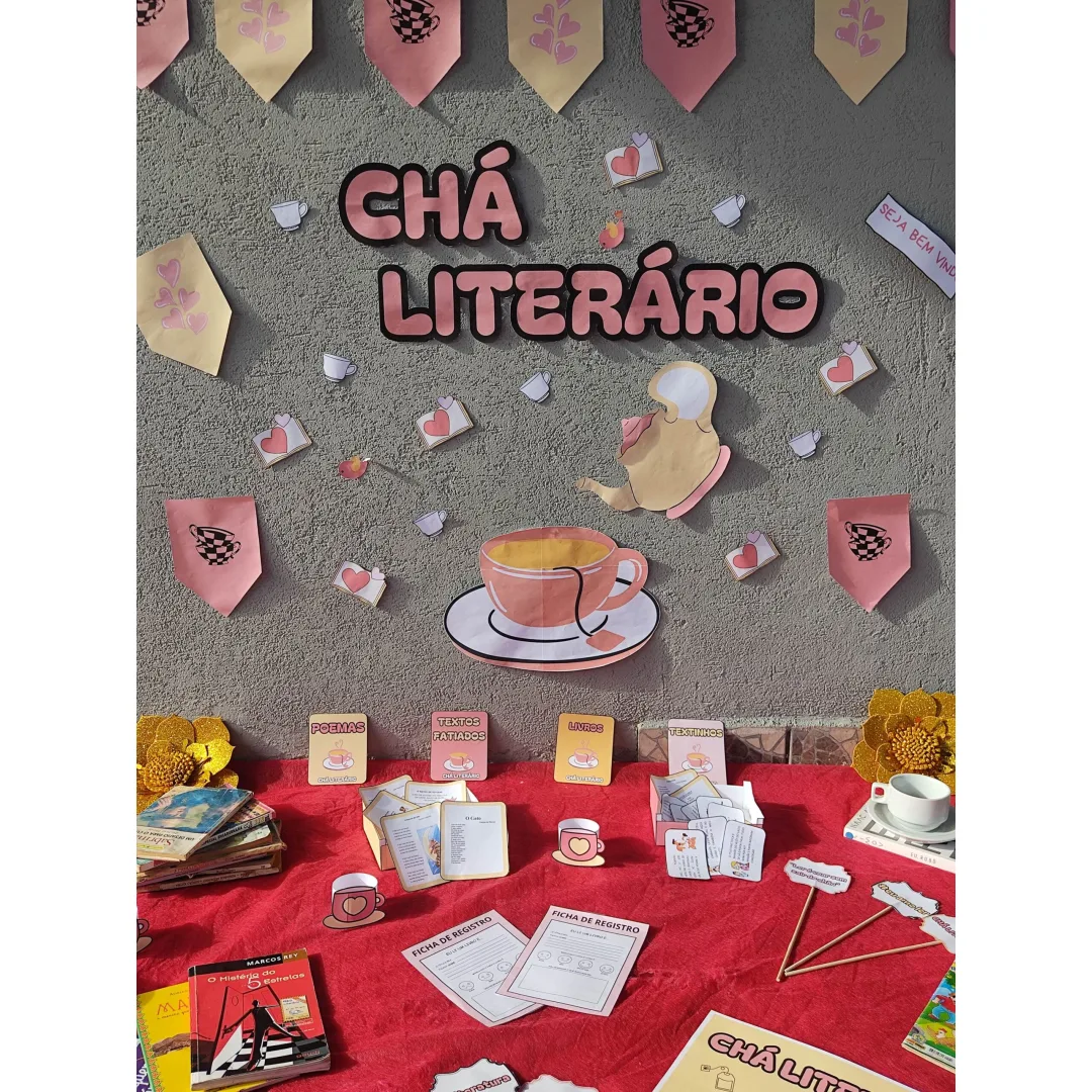 PROJETO: CHÁ LITERÁRIO