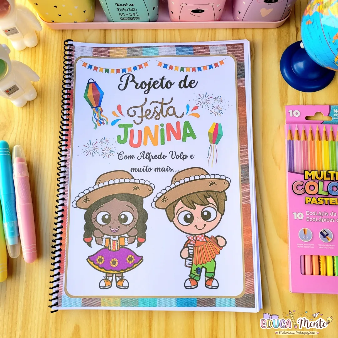 🎉 PROJETO DE FESTA JUNINA: Alfredo Volp e muito mais ✨