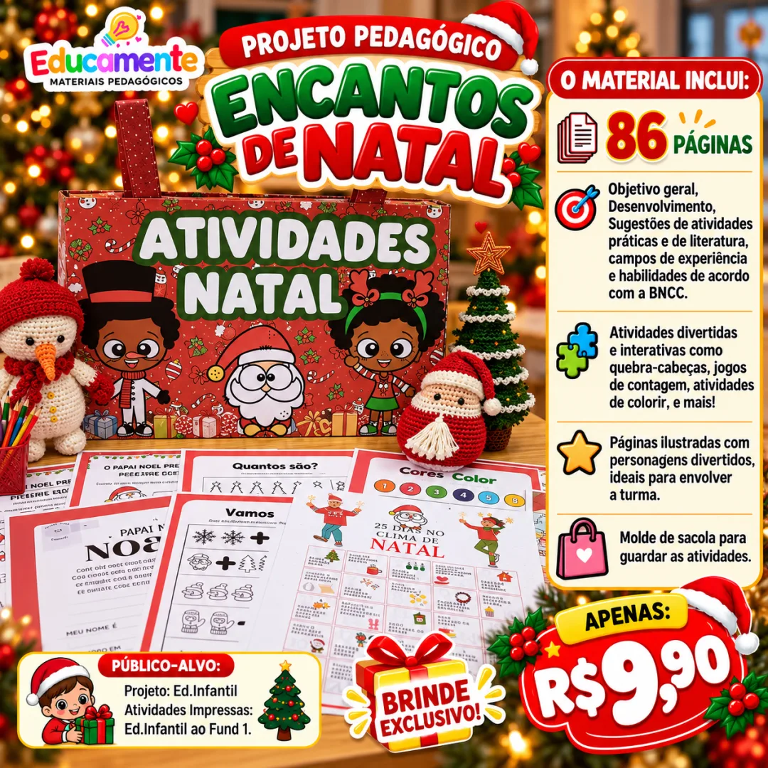 🧑🏻‍🎄PROJETO: ENCANTOS DE NATAL🎅🏻