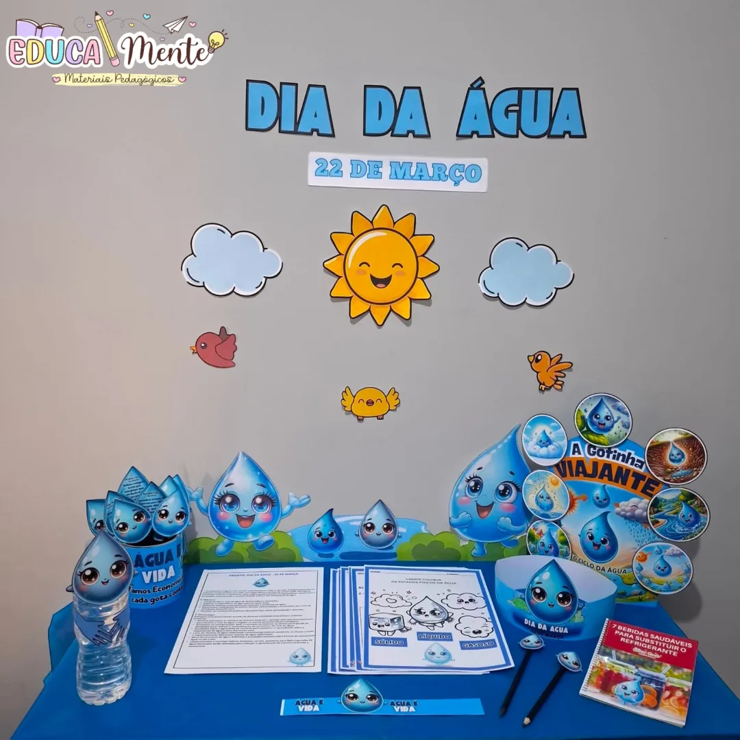 📘💦 PROJETO INTERATIVO SOBRE A ÁGUA 💦📘