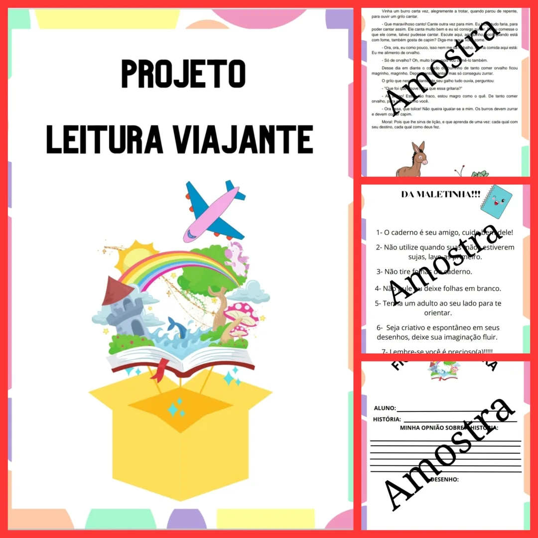 PROJETO LEITURA VIAJANTE / MALETA VIAJANTE