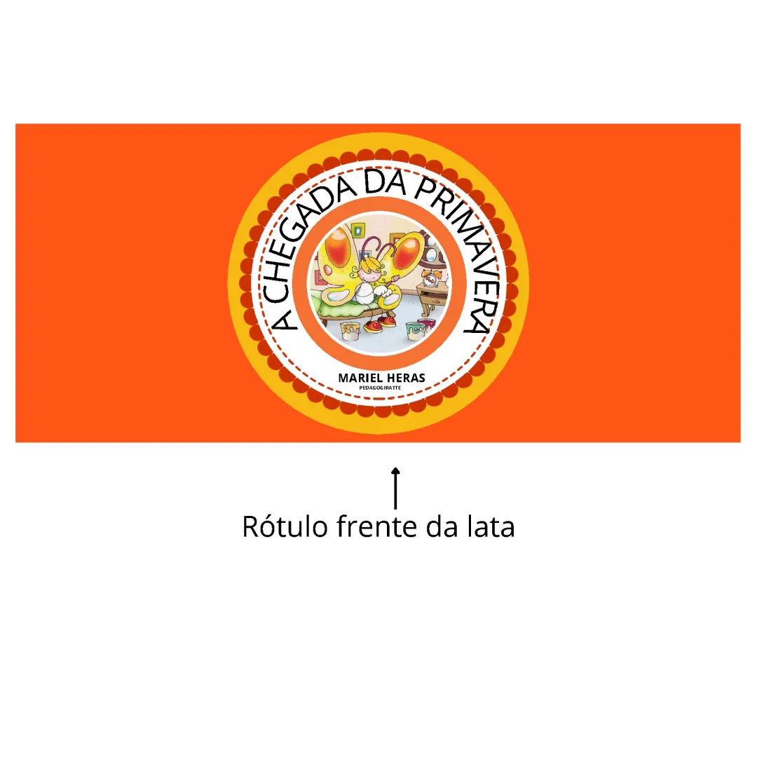 Lata história: A chegada da primavera " PDF Ed infantil e fundamental 