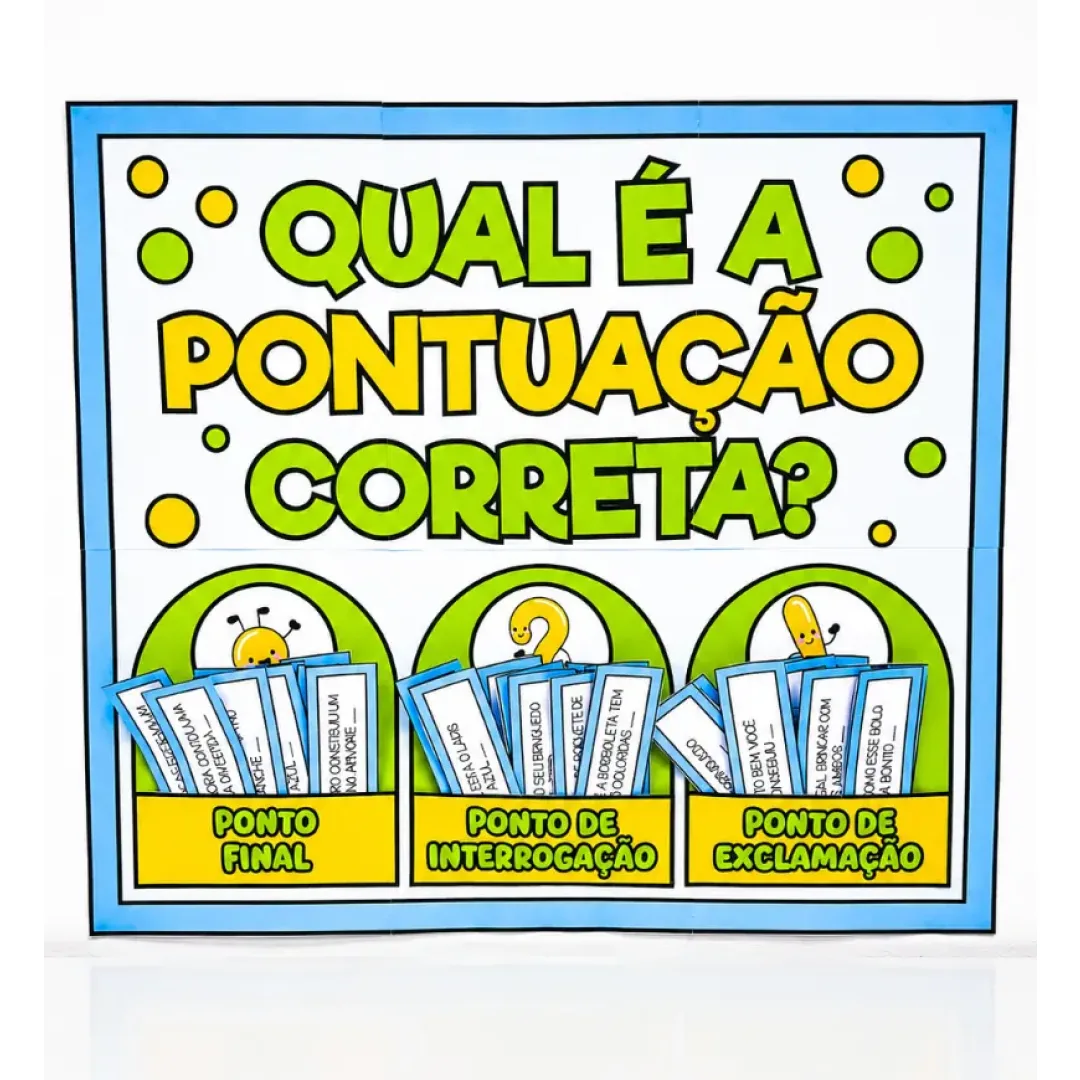Qual é a Pontuação Correta? | Atividade de português em PDF