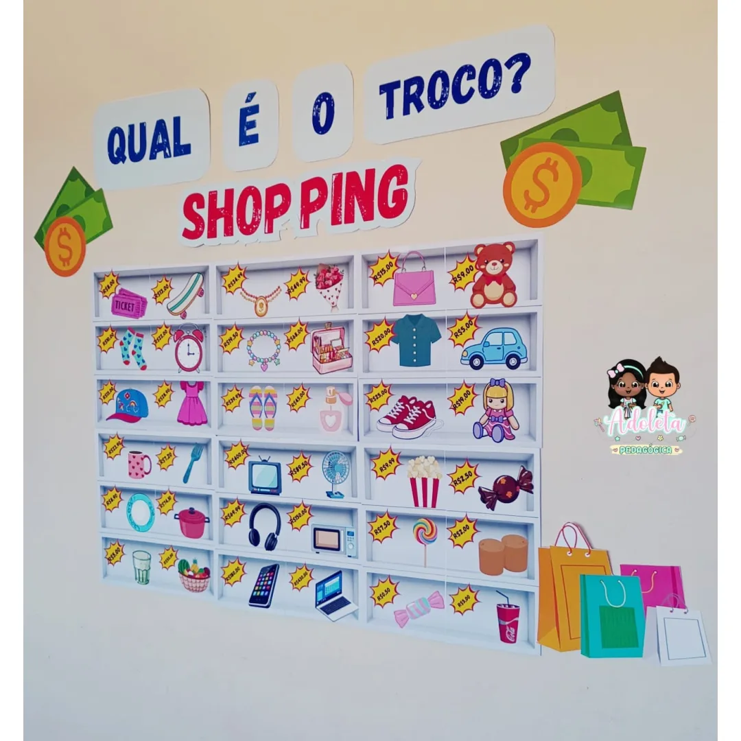 Qual é o troco? Shopping