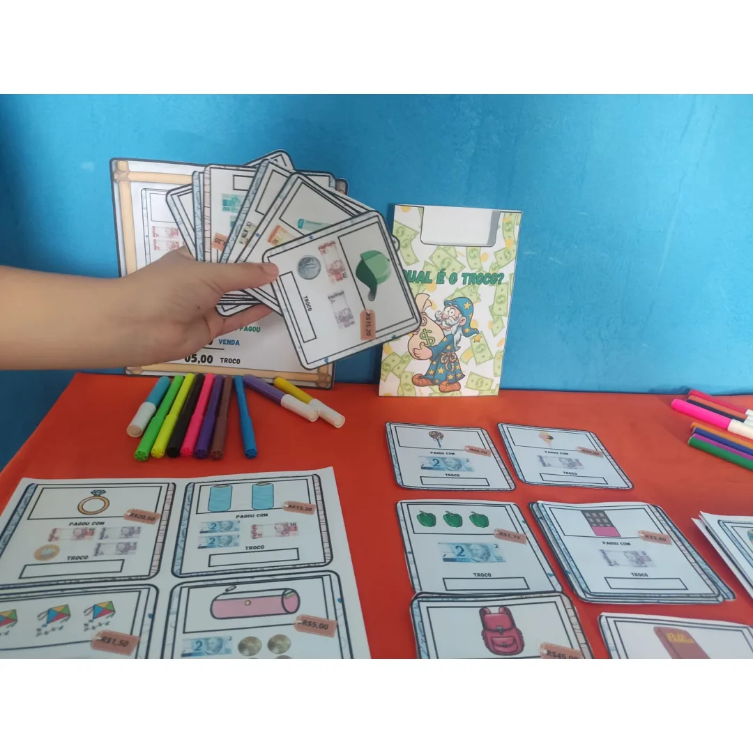💸QUAL É O TROCO?desafios Matemáticos Divertidos!