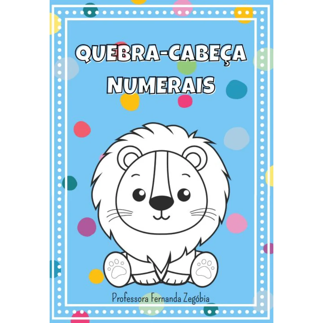 Quebra-cabeça desenhos Numerais