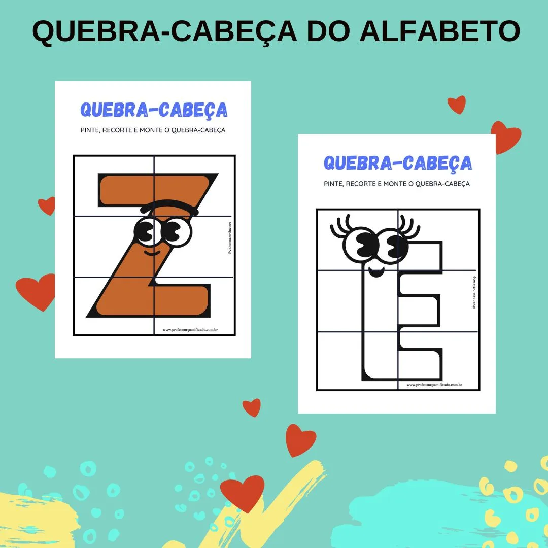 QUEBRA-CABEÇA DO ALFABETO