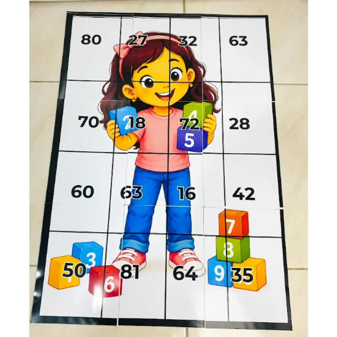 Quebra-cabeça Matemático – Multiplicação para 4º e 5º Anos em PDF