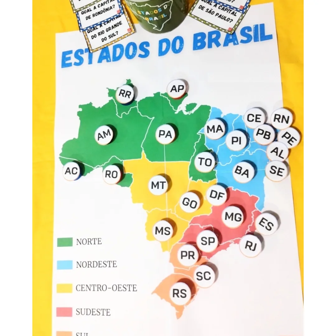 QUIZ DE GEOGRAFIA: ESTADOS BRASILEIRO