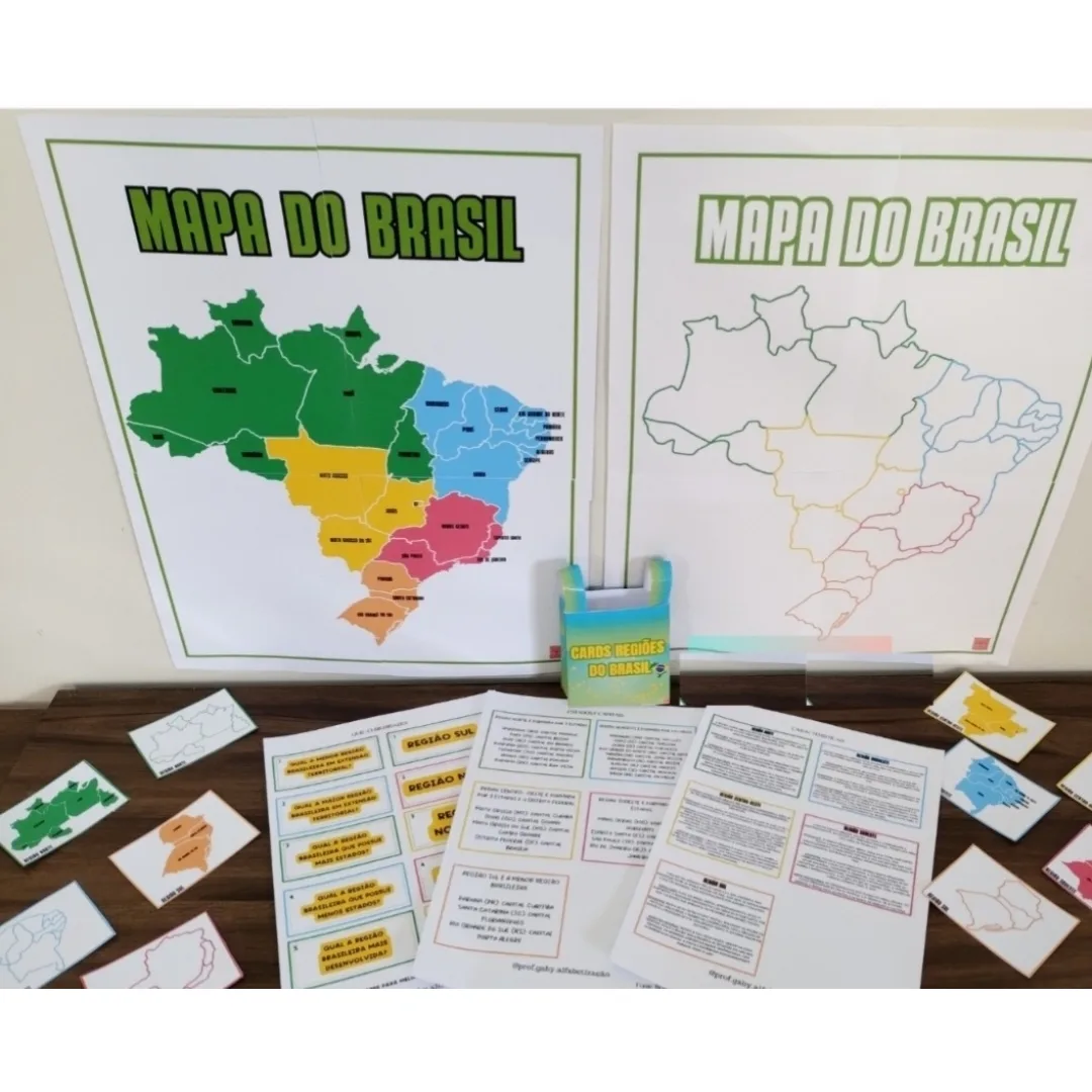 QUIZ DE GEOGRAFIA: REGIÕES DO BRASIL