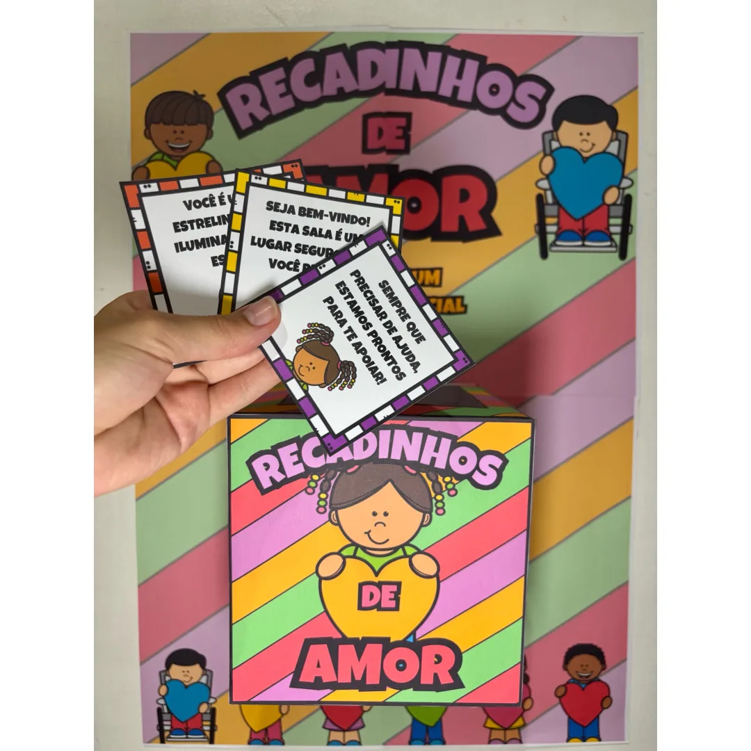 Recadinhos de Amor - Educação Infantil - PDF