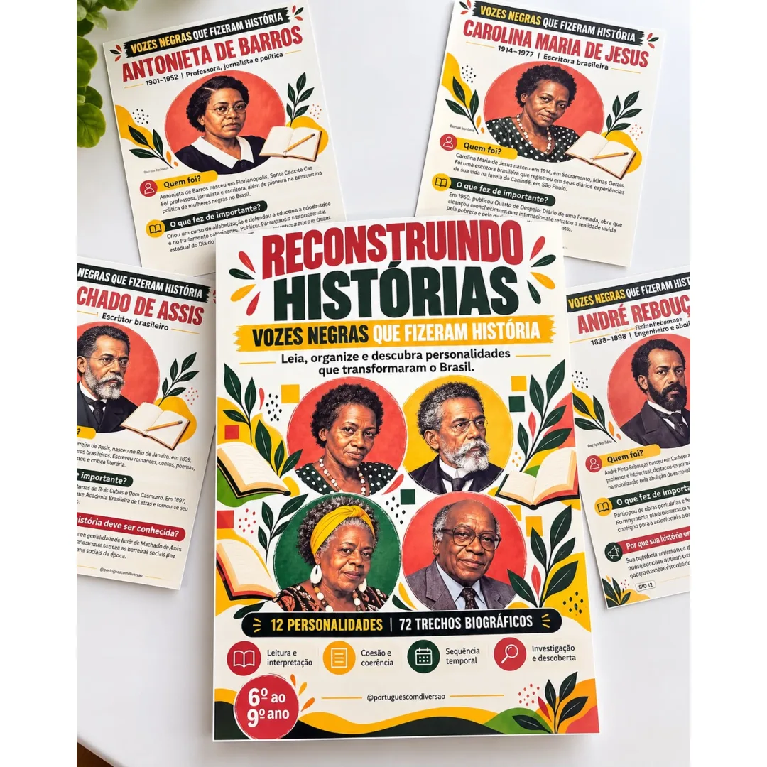 Reconstruindo Histórias - Vozes Negras que fizeram histórias