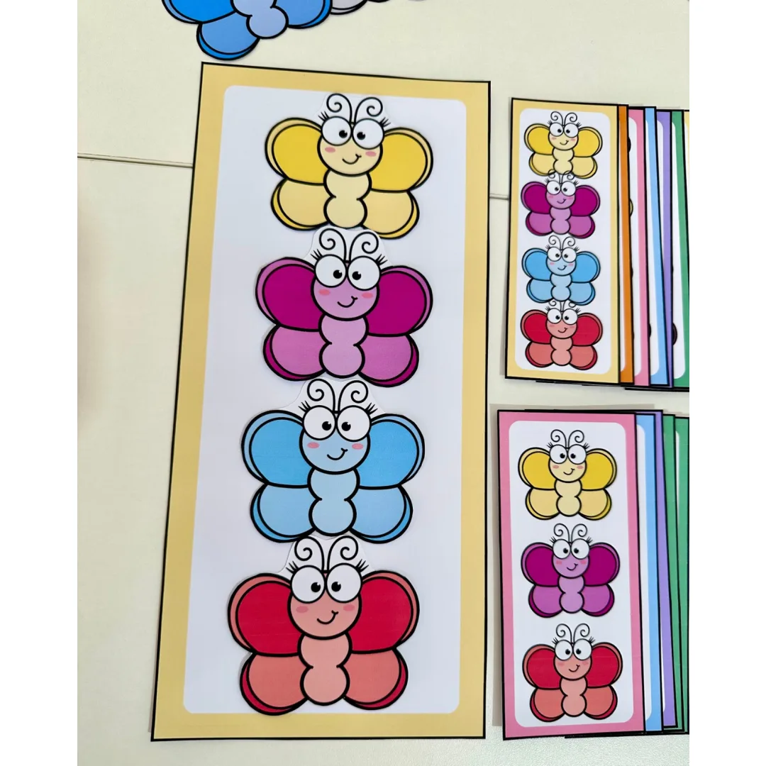 Borboleta das Cores - Educação Infantil - PDF com 9 Páginas