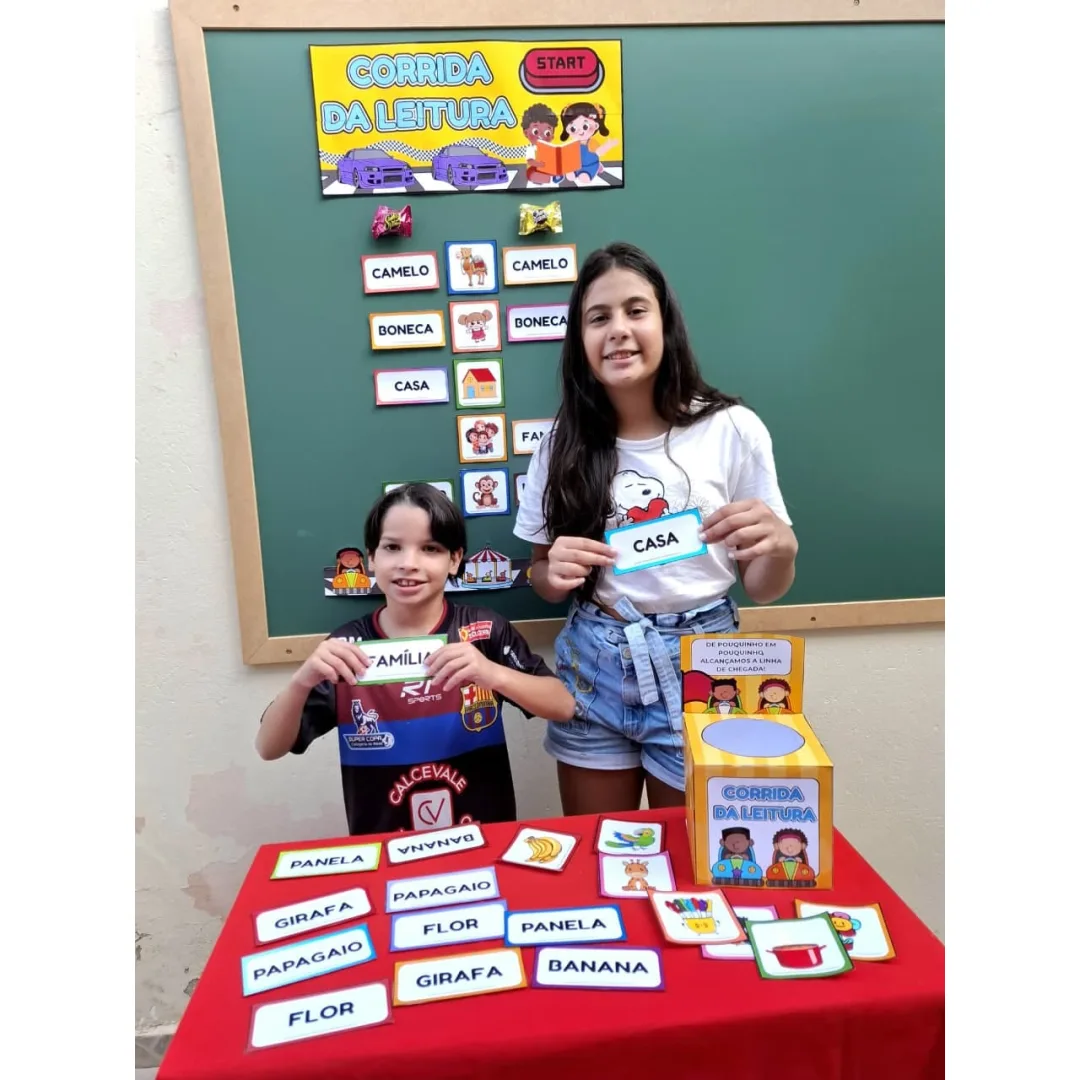 Recurso Interativo: Corrida Divertida da Leitura 