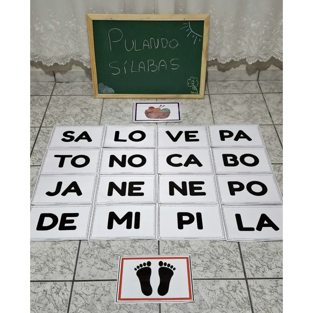 Recurso Interativo: Pulando Sílabas 
