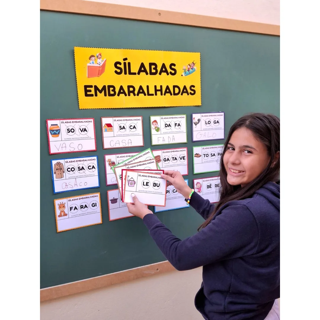 Recurso Interativo: Sílabas Embaralhadas 