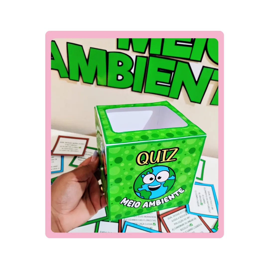 RECURSO PEDAGÓGICO MEIO AMBIENTE - QUIZ