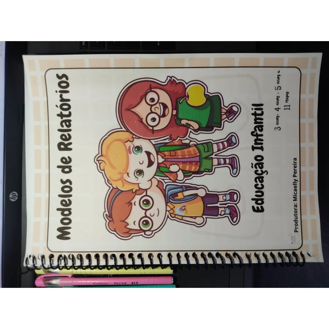 Relatório Educação Infantil — Pronto para Imprimir
