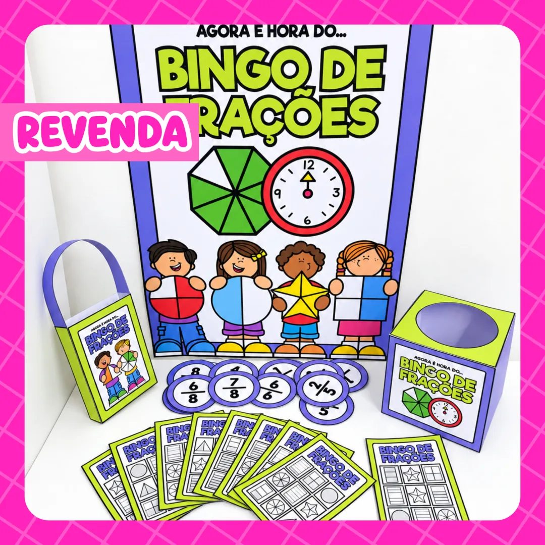 REVENDA - Bingo de Frações (em PDF)