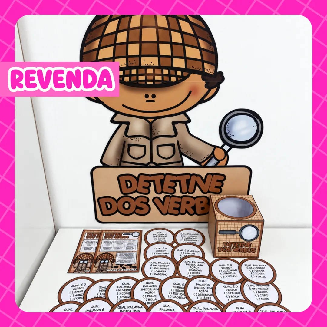 REVENDA - Detetive dos Verbos (em PDF)