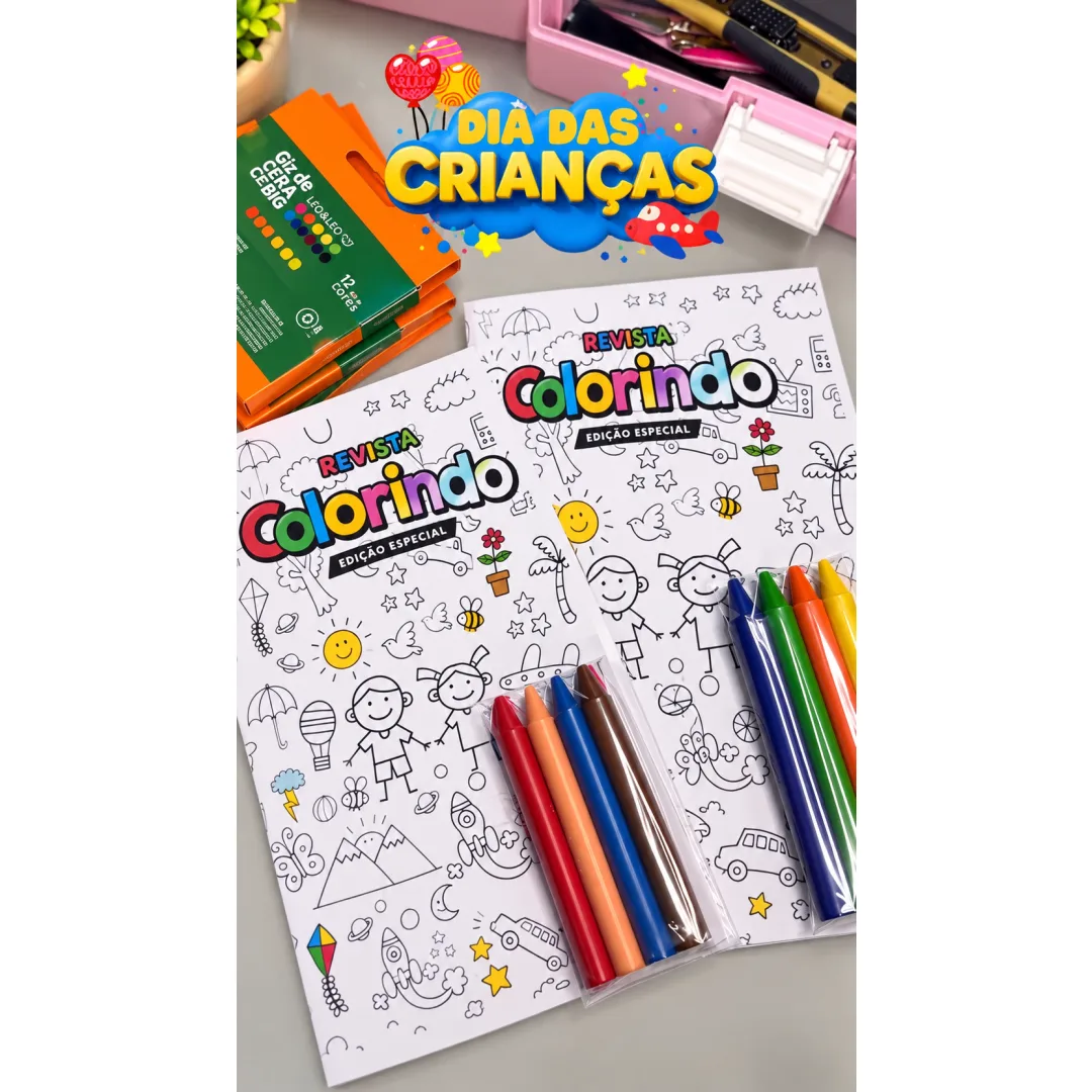 Revistinha Dia das Crianças em PDF