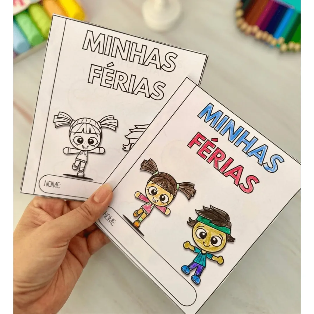 Revistinha Minhas Férias