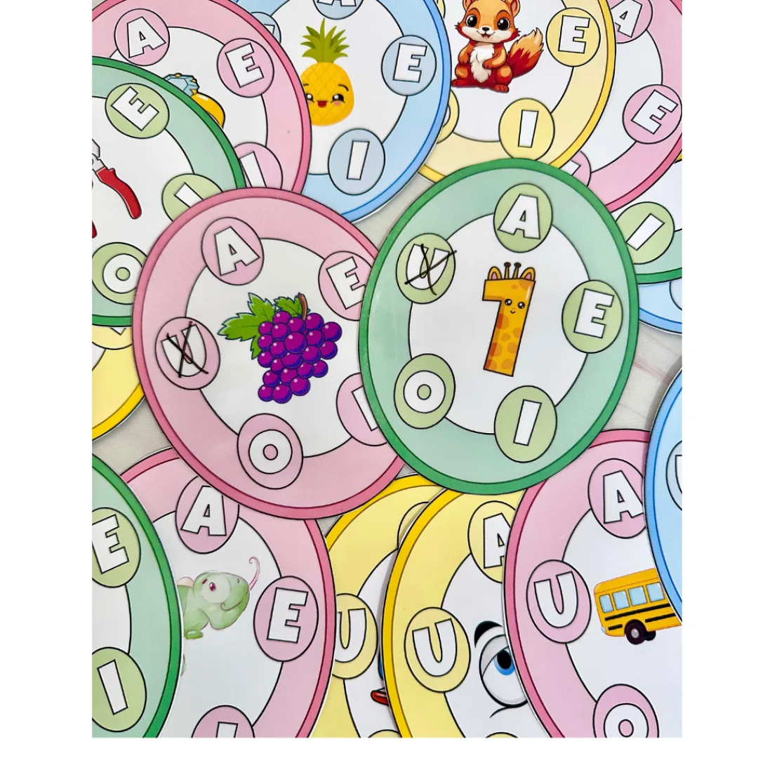 Roda das Vogais - Educação Infantil - PDF