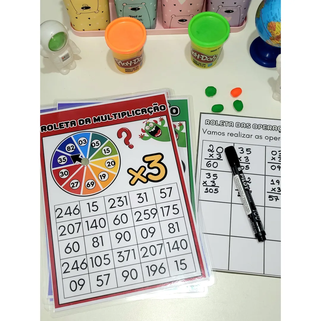 ROLETA DAS OPERAÇÕES MATEMÁTICAS