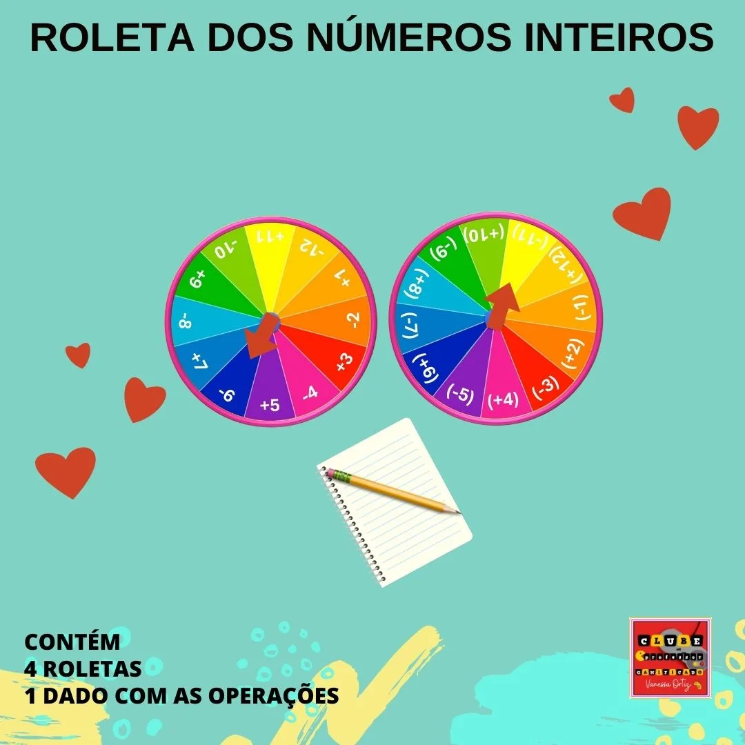 ROLETA DOS NÚMEROS INTEIROS